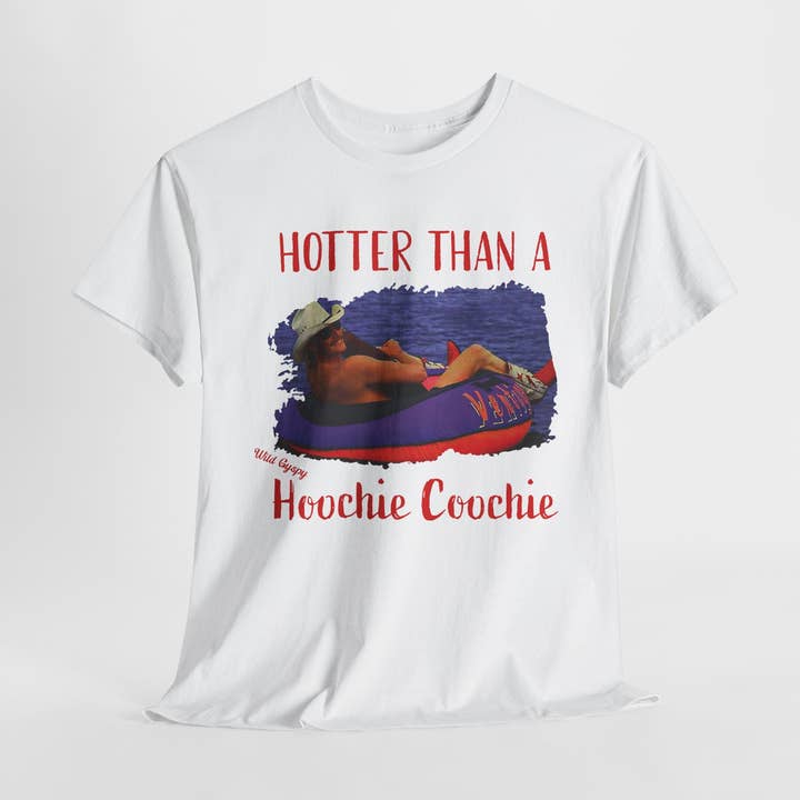 Hotter Than a Hoochie Coochie Shirt, Alan Jackson Shirt for wholesale by NVC Ecommerce LLC