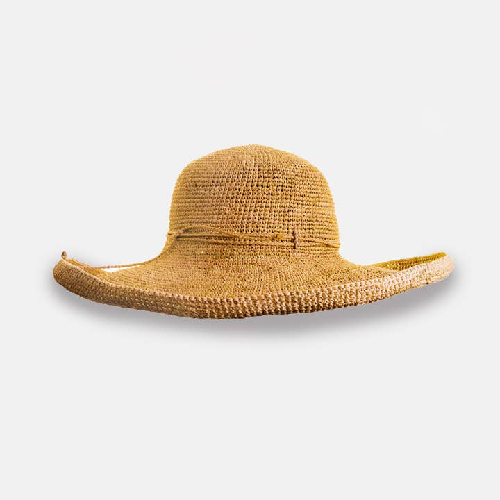 SANS-ARCIDET PARIS - Wholesale Straw Hat - Women's - Magnolia SS23 - Raffia Wide Brim hat5