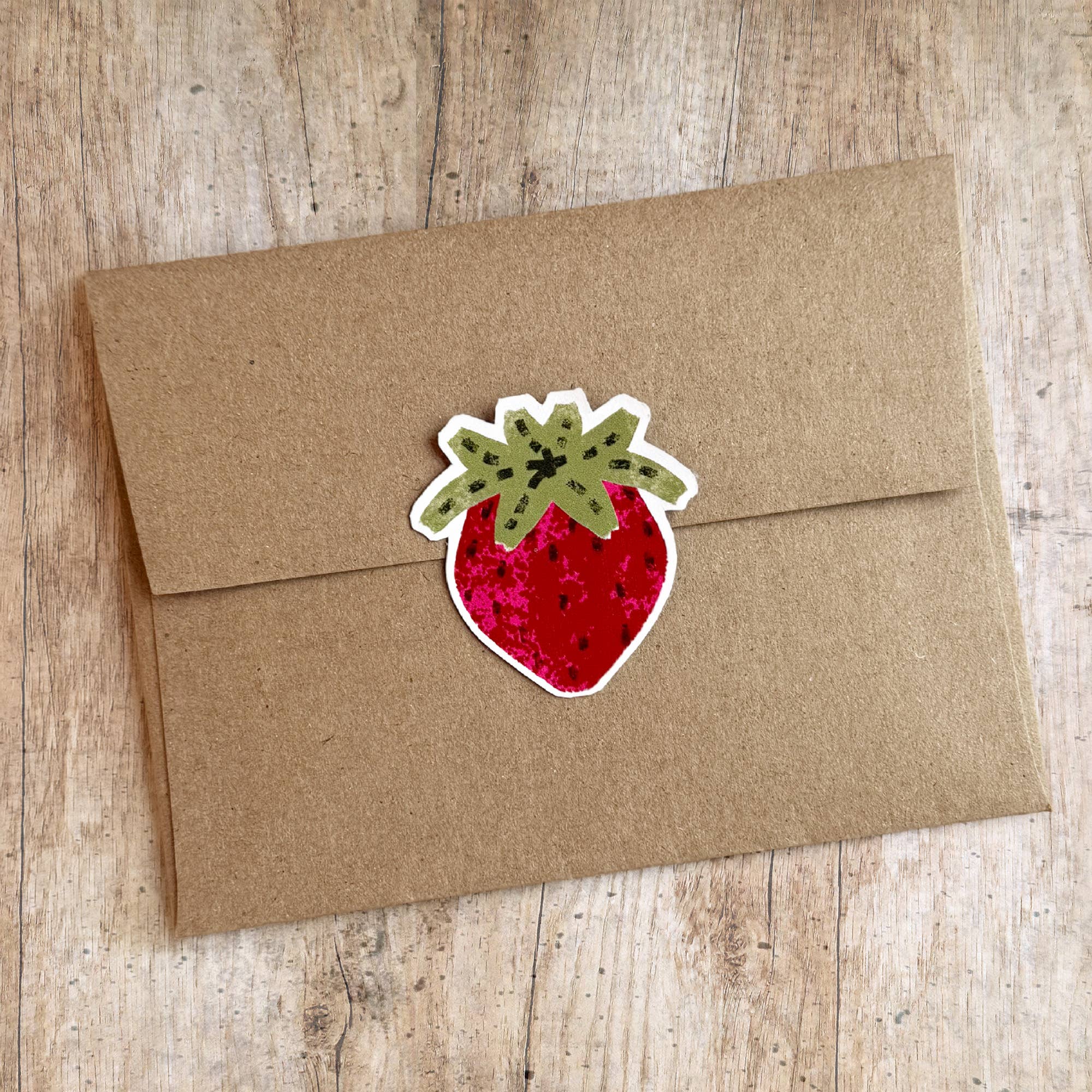 Slow Notes - Wholesale Sticker - Strawberry Patch Stickers (12 Pack) | Matte Paper Die Cut2