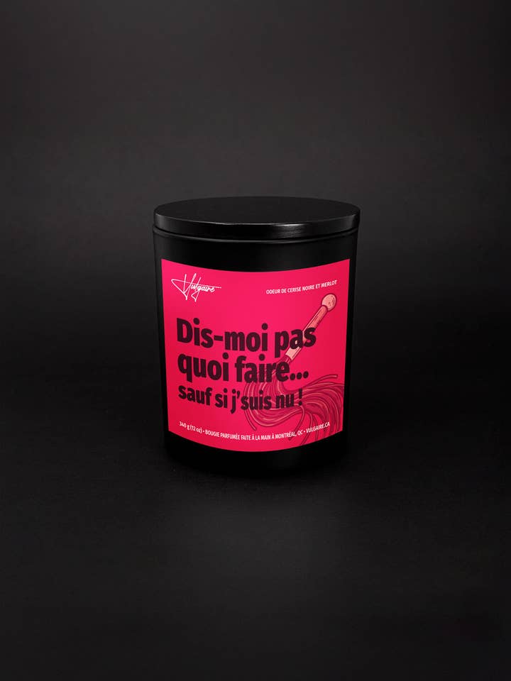 Bougie, fortæl mig ikke, hvad jeg skal gøre... medmindre jeg er nøgen! for engroshandel hos Vulgaire