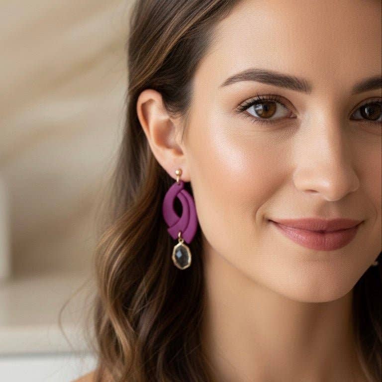 DUESTELLE ITALIA - Vente Boucles d'oreilles pendantes - Vera - Boucles d'oreilles artisanales pendantes6