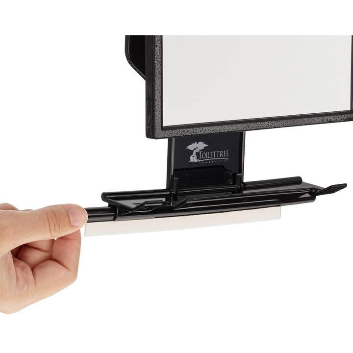 ToiletTree Products - Wholesale Bathroom Mirror - Deluxe Fogless Shower Mirror with Shelf and Squeegee10