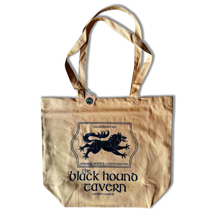 Tote de la Taverne du Chien Noir pour la vente par Cantrip Candles