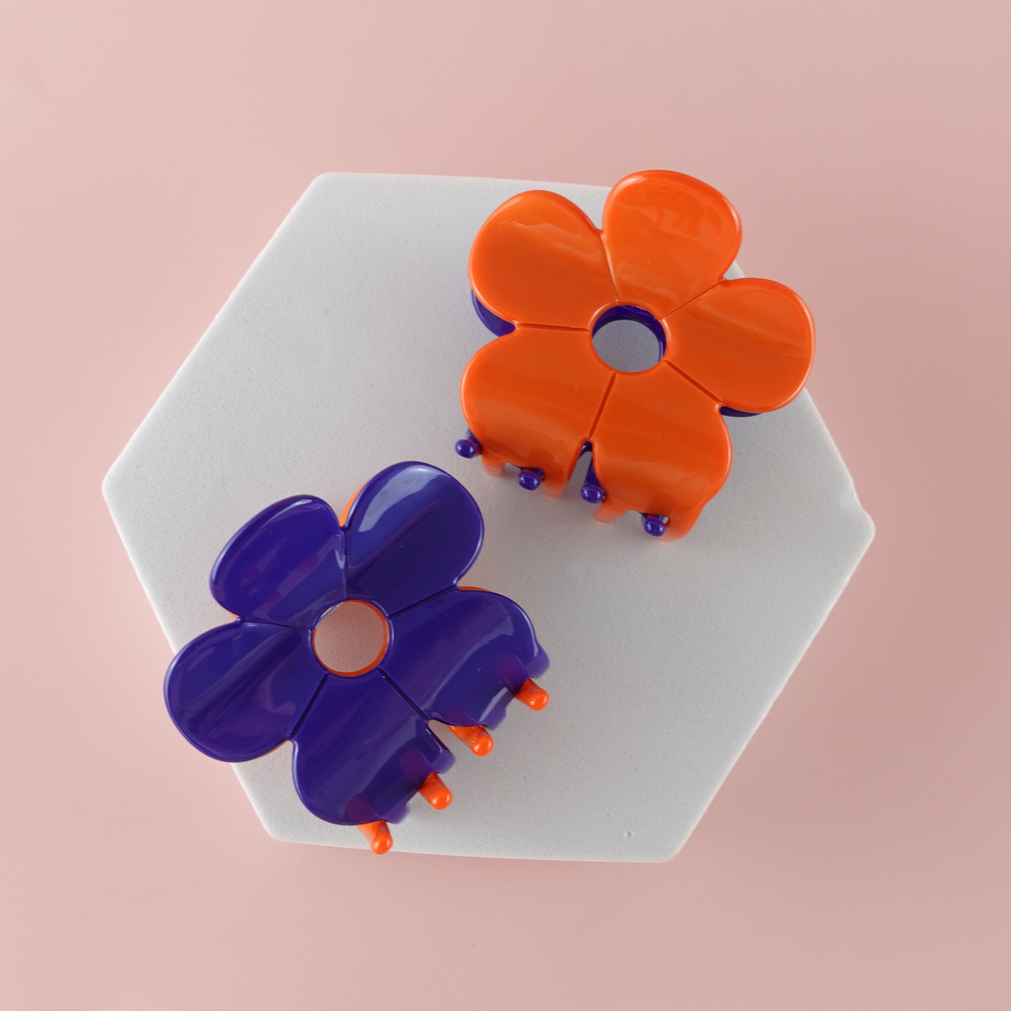 Love Attack - Wholesale Hair Clip - Women's - Hanami Cellulose Acetate Flower Hair Claw Clips2