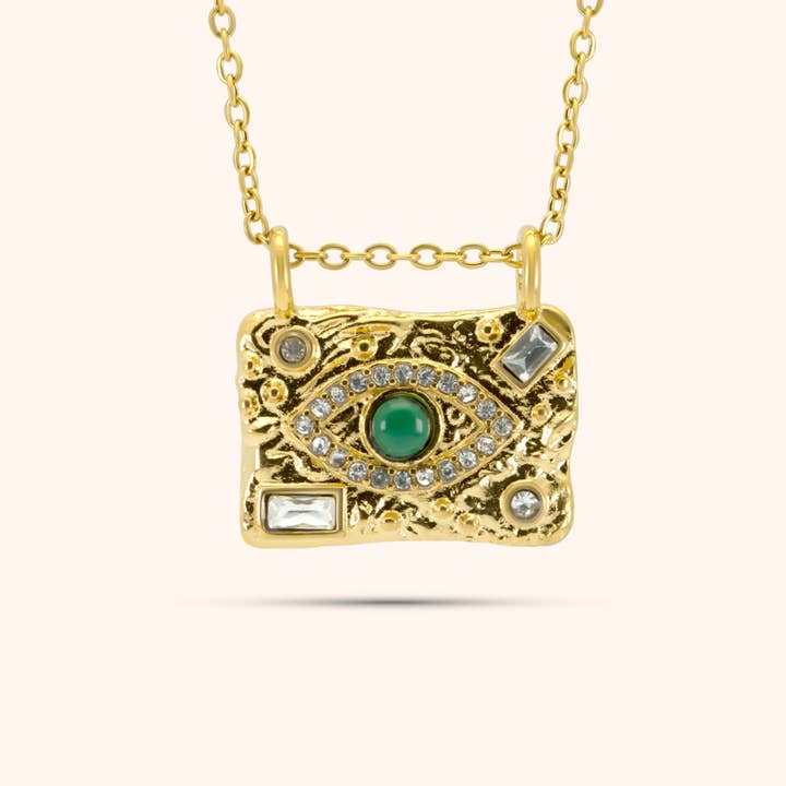 Gold Guardian Pendant for wholesale on Faire1