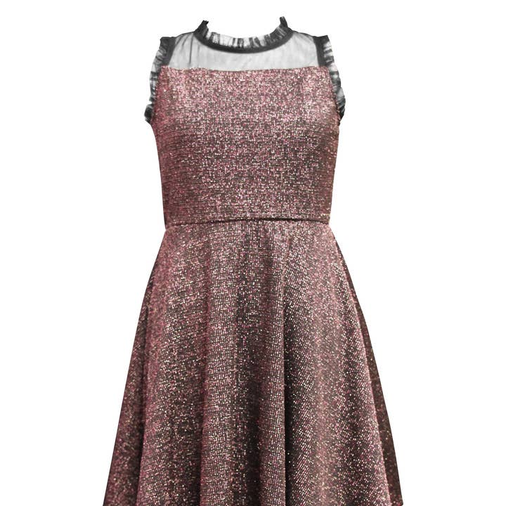 Illusion Skater Dress for wholesale by Ava & Yelly