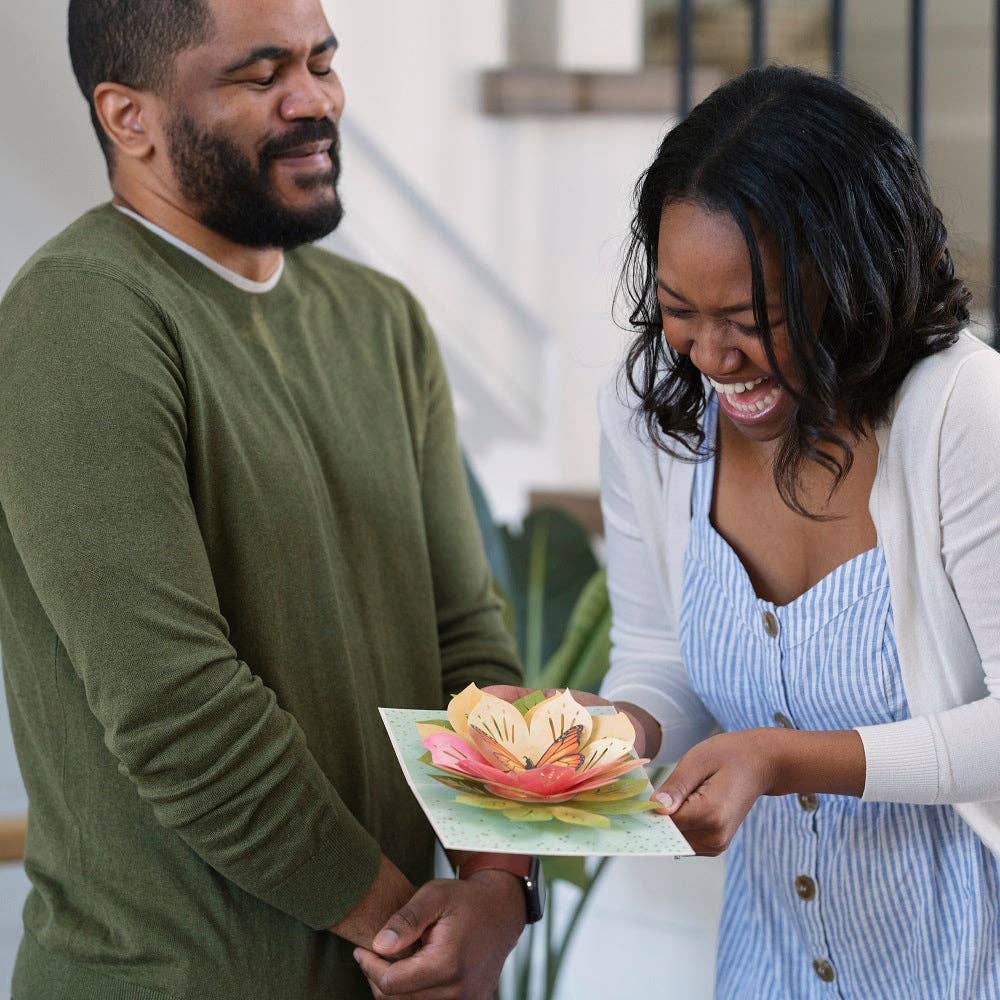 Lovepop Cards - Wholesale Everyday Greeting Card - Monarch Butterfly Bloom Card, 5x7" Pop-Up Cards8
