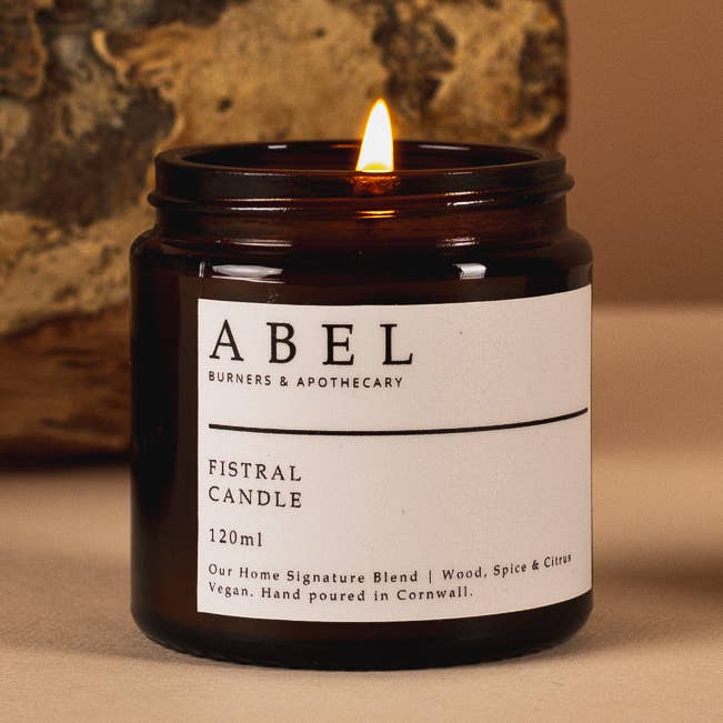 Vela Fistral 120g - Sándalo, naranja y clavo para venta al por mayor de Abel Burners