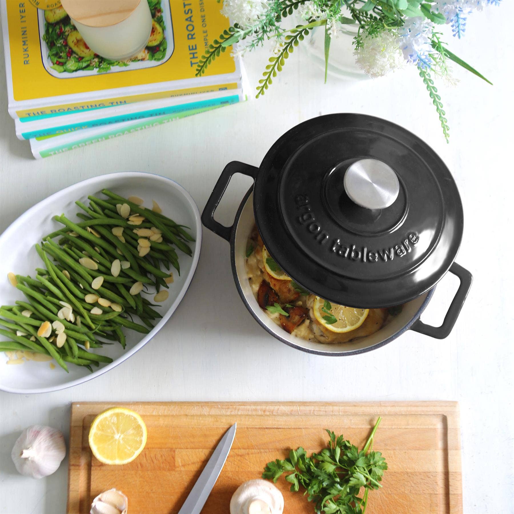 Rinkit Ltd - Vente Marmites - Cocotte Ronde en Fonte - 2,8L40