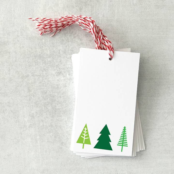 Trees - Holiday Gift Tags for wholesale by Public School Paper Co.