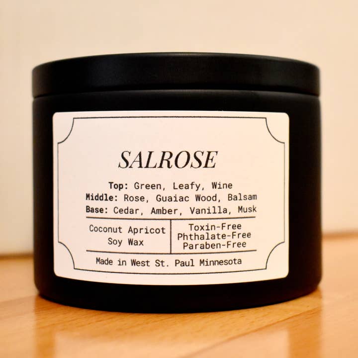 Salrose Candle -6oz for wholesale by Sota Made