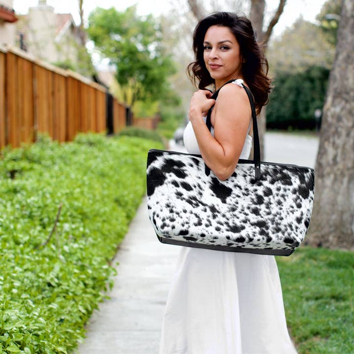 Oversized Nguni Tote for wholesale by ShopConsciously