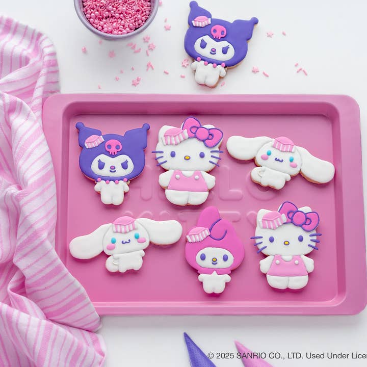 Handstand Kitchen - Wholesale Cookie Cutter - Hello Kitty® and Friends Snack Shop Cookie Cutters Set of 42