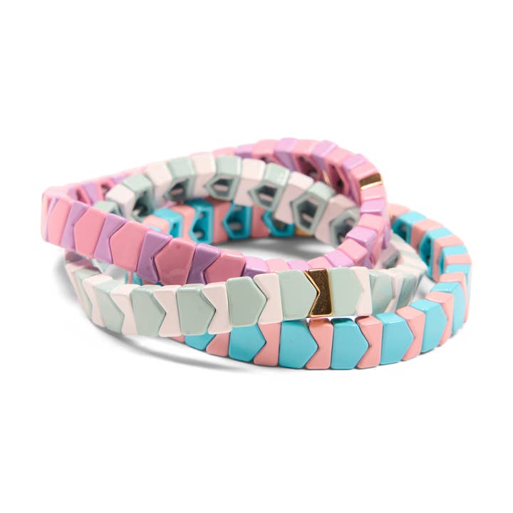 Going My Way Tile Bracelet Collection for wholesale by Malibu Sugar