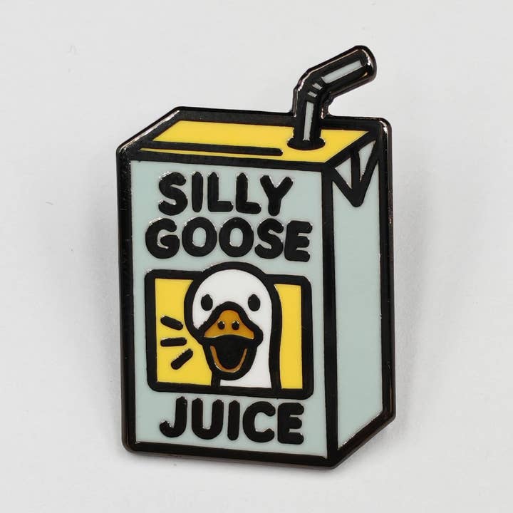 Shady Front - Vendita all'ingrosso Spilla da bavero - Spilla in smalto "Silly Goose Juice"0