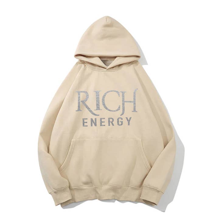 crashangel.us - Wholesale Hoodie - Women's - DOH-L4538 RICH ENEERGY SILVER FOIL GRAPHIC HOODIE2