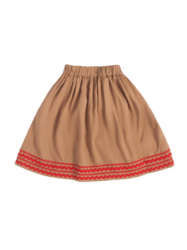 Petal Girls Gonna - Marrone biscotto per la vendita all'ingrosso da parte di ATELIER PARSMEI