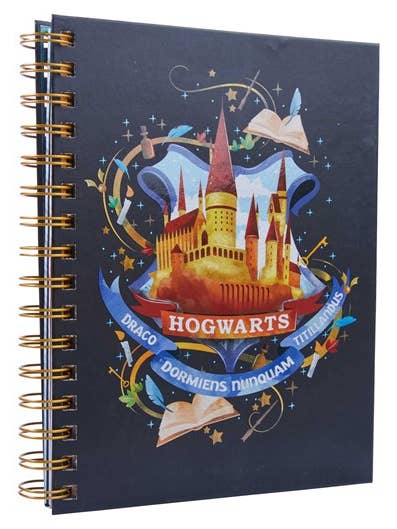 Harry Potter Spiral Notebook  - Hogwarts for wholesale by Texas Bookman