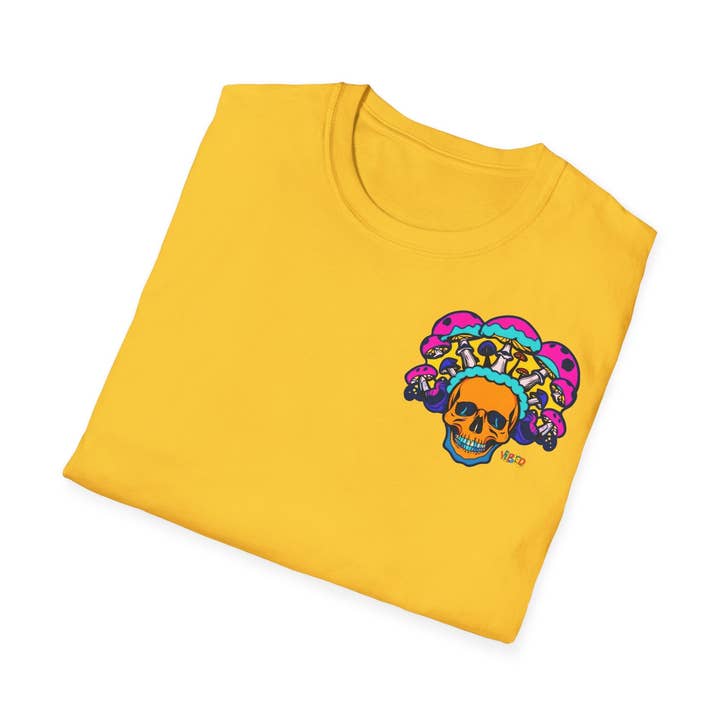 T-Shirt „So fun“ – psychedelisch für den Großhandel von Vibed