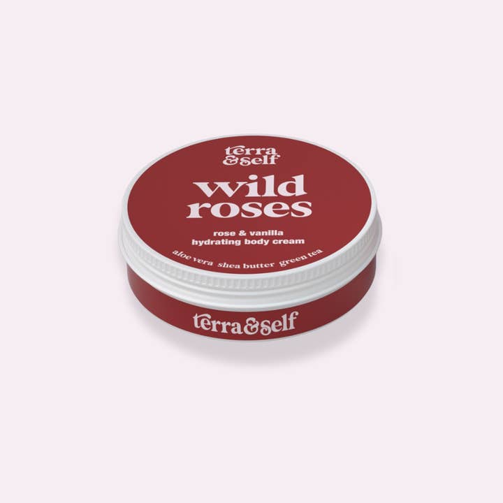 Terra and Self - Wholesale Body Cream/Lotion - Wild Roses Body Cream with Mango Butter & Aloe Vera4