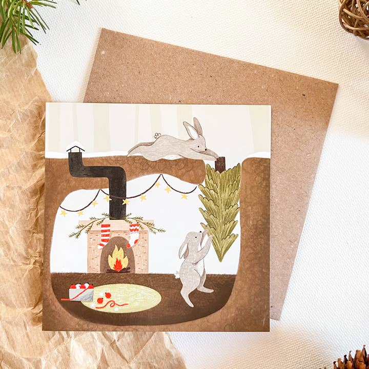 Grußkarte - Hasenweihnachten and other Purchase Wholesale interdentalbürsten schweizer. Free Returns & Net 60 Terms on Faire trending on Faire.