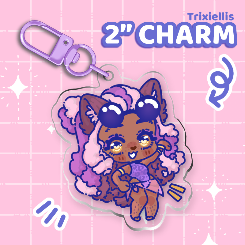 MOSHI MELON - Wholesale Keychain - Women's - Monster High Charm Set2