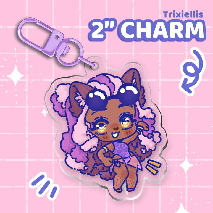 MOSHI MELON - Wholesale Keychain - Women's - Monster High Charm Set2