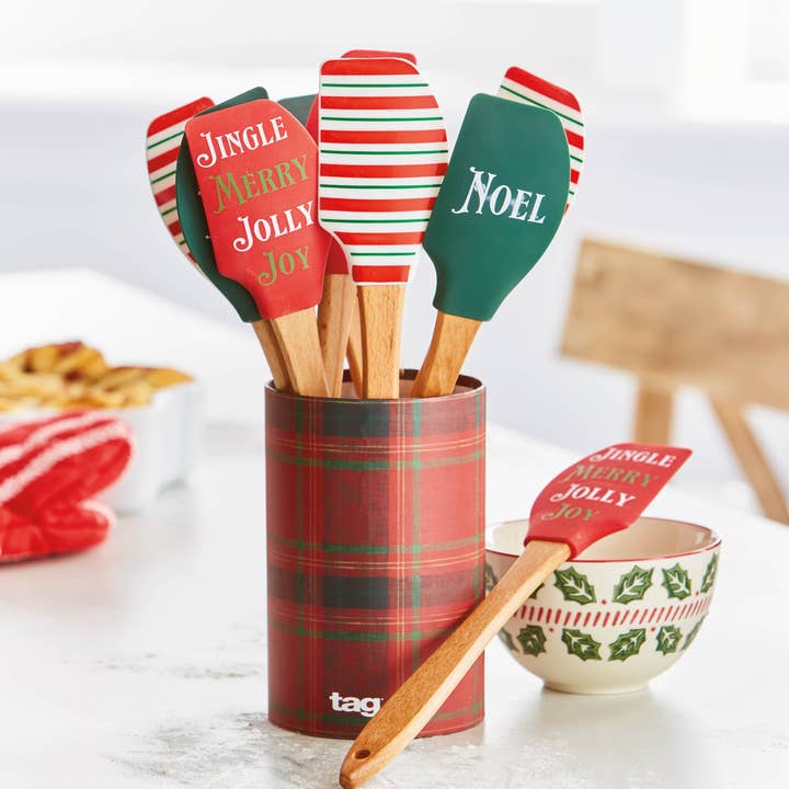 tag - Wholesale Spatula/Turner - Christmas Holiday Spatula Assortment Of 12 Cdu1
