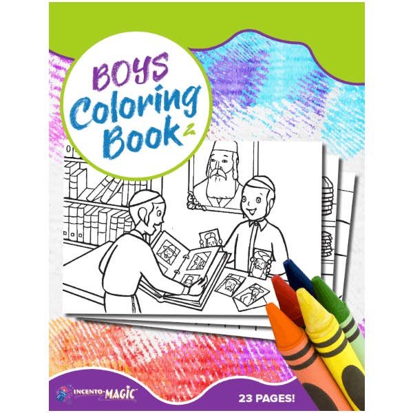 Livro de Colorir para Rapazes 1410 por atacado de IncentoMagic