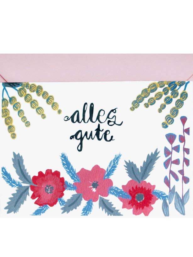 All the Best | Everyday Card for wholesale by Colourina Design