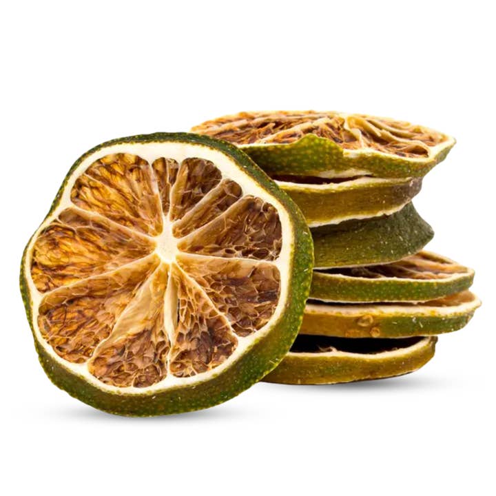Speakeasy Premium Craft Cocktail Garnishes - Wholesale Dried/Dehydrated Fruit - 1 POUND – Dehydrated Lime Slices (Approx. 350 Slices)2