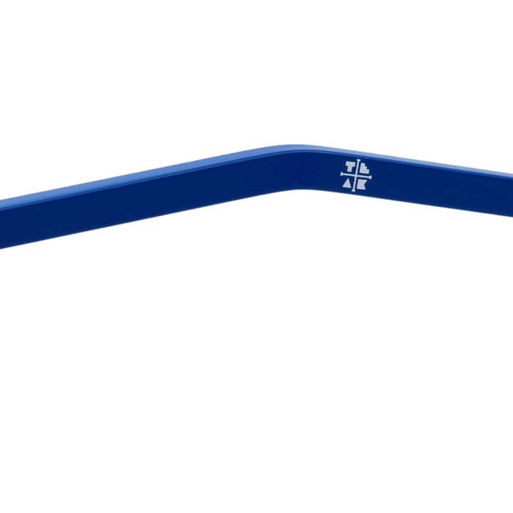 Straight, Mellow Peak Style Fingerboard Rail, 12" Long - Steel Construction - Cobalt Blue for wholesale by Teak Tuning Pro Fingerboards