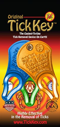The Tick Key/Original Tick Key - Wholesale Insect Repellent - The Original Tick Key - TickKey Card - 3 Pack0