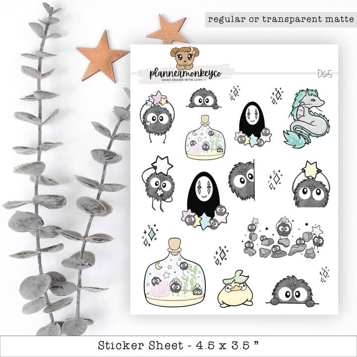 Os Autocolantes de Rabiscos de Variedade Mágica que Esqueceste que Tinhas por atacado de Plannermonkeyco