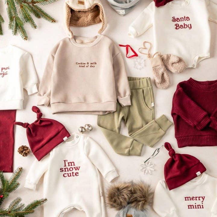 PUFFI - Wholesale Sweatshirt - Kids - Otroški pulover - Sand Personaliziran1