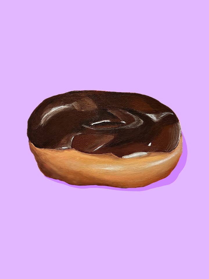 "Donut" Art Print for wholesale by Audrey Gale + Art