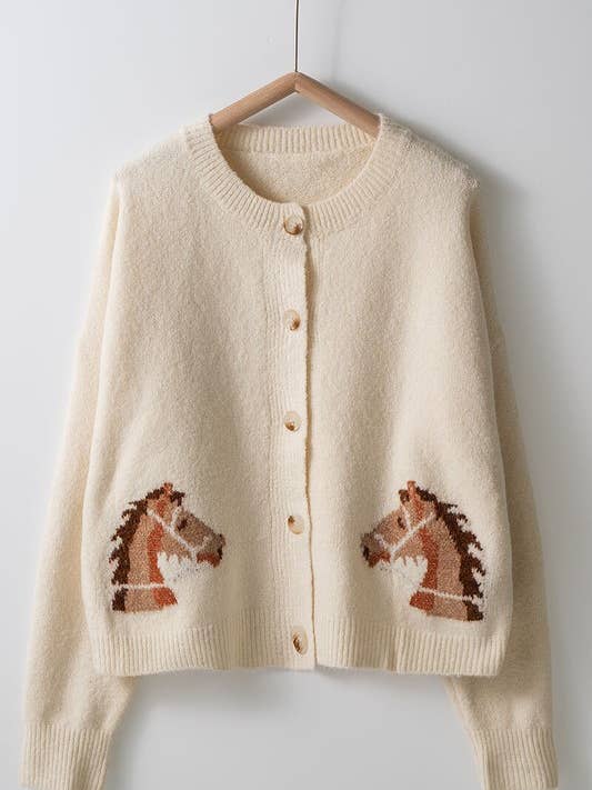 Urban Daizy - Wholesale Cardigan - Women's - Equestrian Dream Cardigan