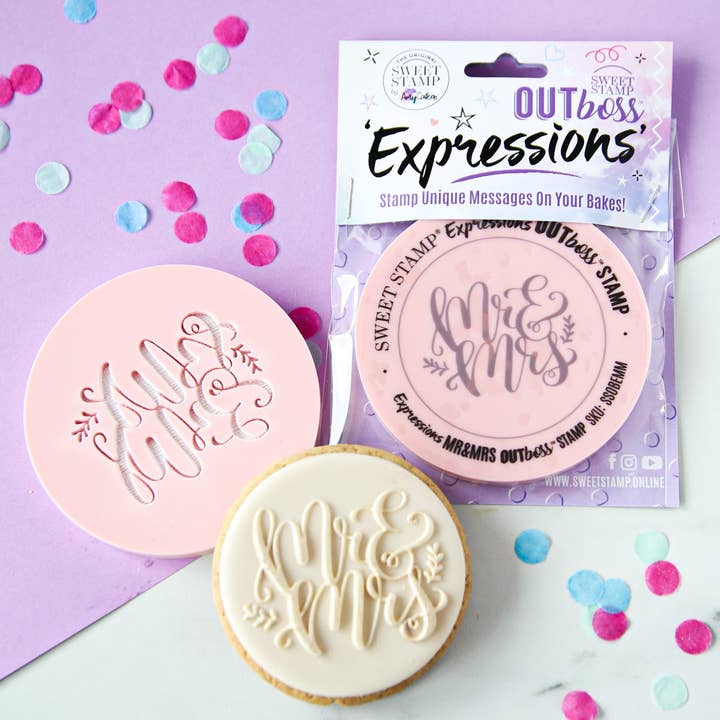 OUTboss Expressions - Monsieur & Madame - Taille Standard pour la vente par Sweet-Stamp