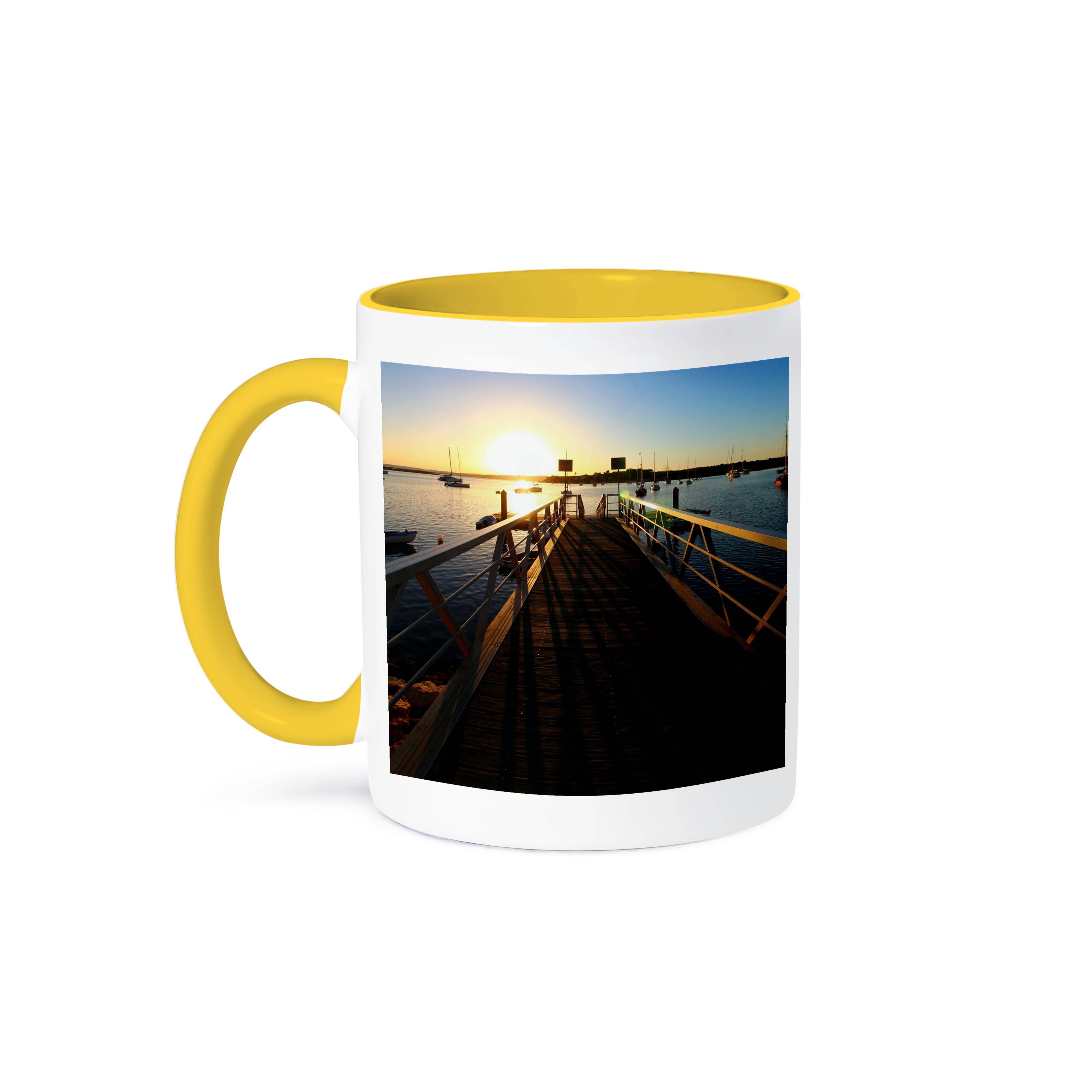 3dRose - Wholesale Coffee Mug - 3dRose, Pier in Alvor Portugal, Mug0