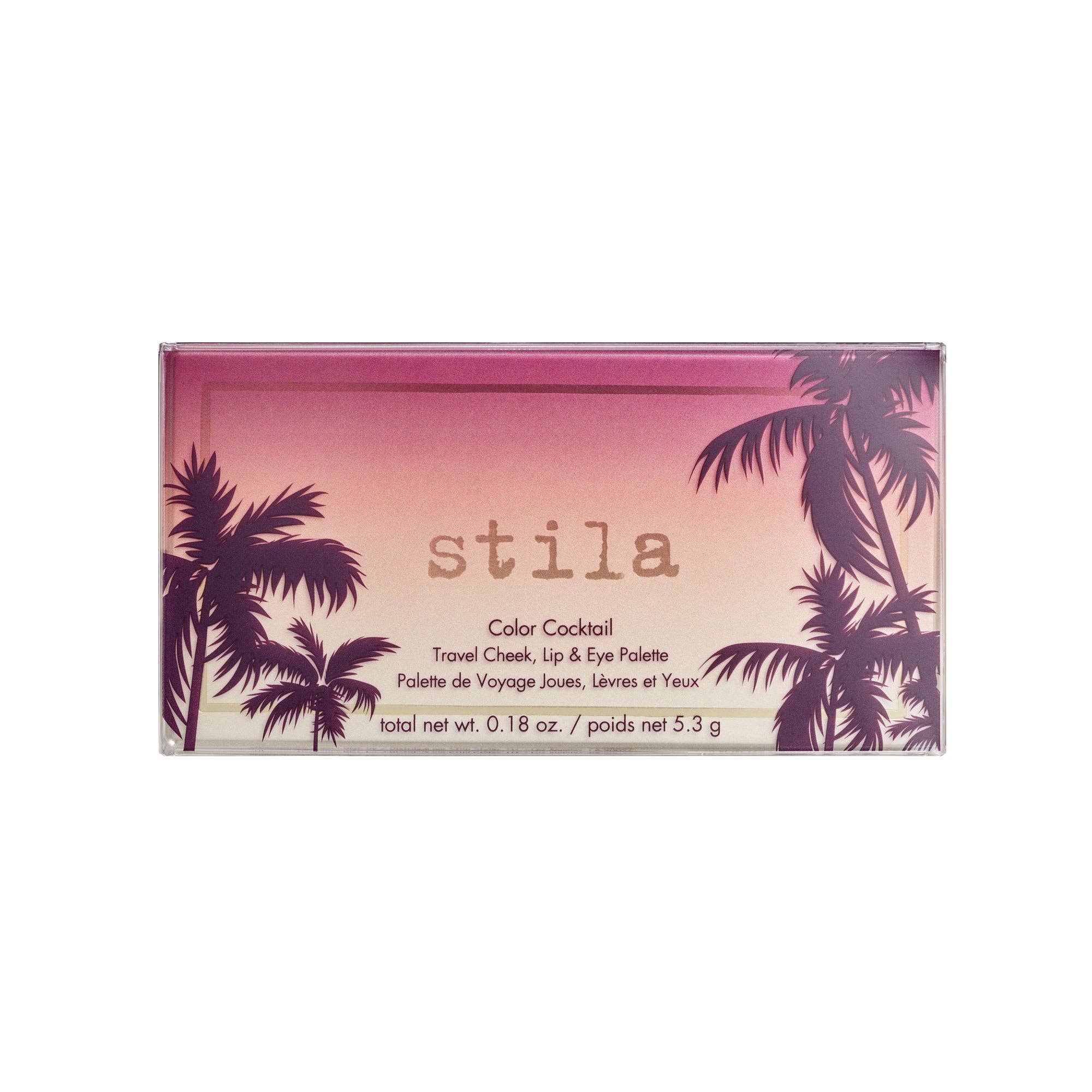 Beauty Goddess - Wholesale Face make-up palette - Stila Color Cocktail Travel Cheek, Lip & Eye Palette - Malibu Sunset3