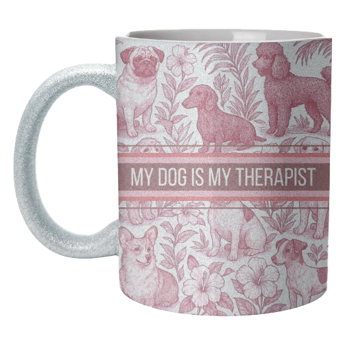 ART WOW – Caneca por atacado – Canecas 'O meu cão é o meu terapeuta'10