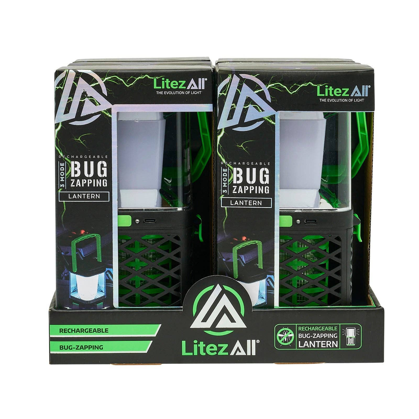LitezAll - Wholesale Lantern - LitezAll Rechargeable Bug Zapping Lantern44