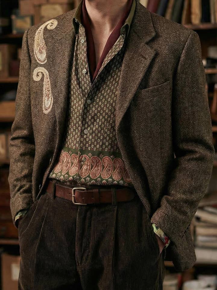 100% Wool Jacket - Unique Piece - Size S/M for wholesale by Emile Garçon