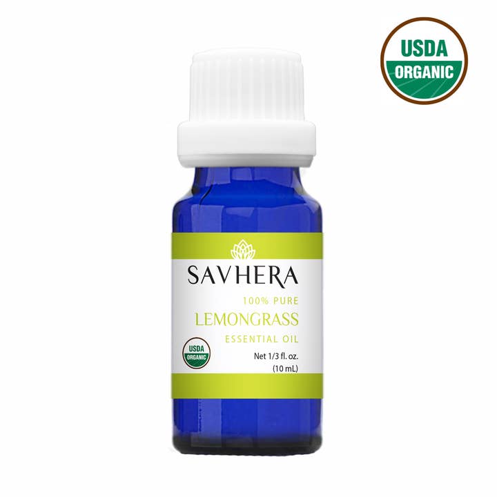 Organic Lemongrass Essential Oil for wholesale by Savhera