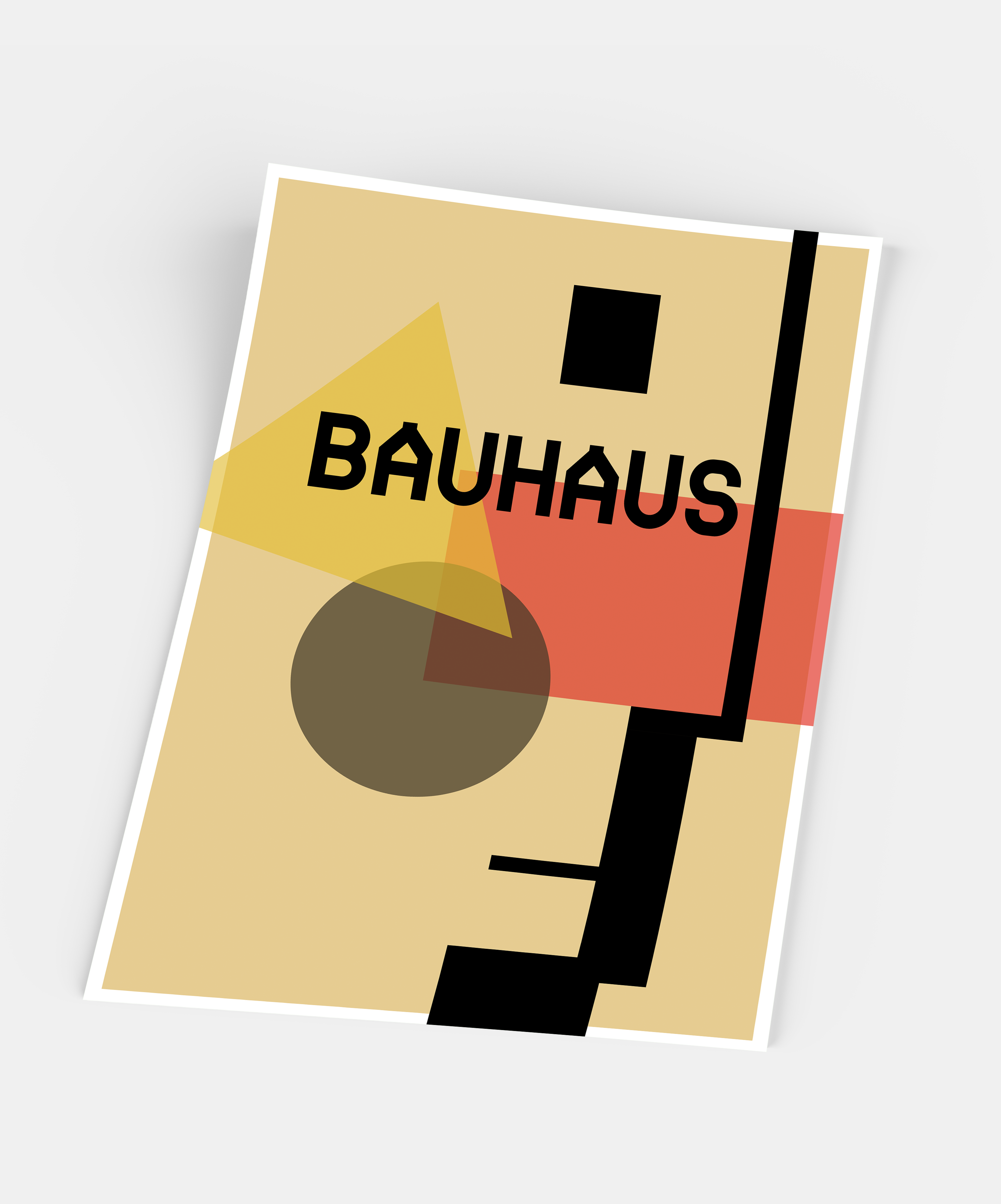 Gustave - Wholesale Art Print - Bauhaus, Look, 19191