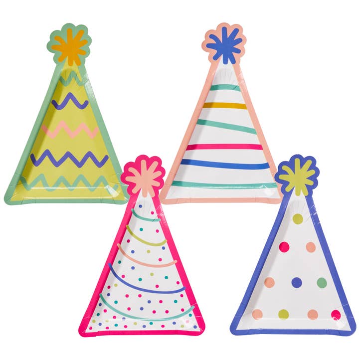 Sophistiplate - Wholesale Disposable plate - Die-Cut Salad Plate Birthday Candles/8pk