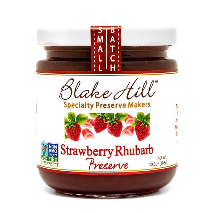Strawberry Rhubarb for wholesale by Blake Hill Preserves
