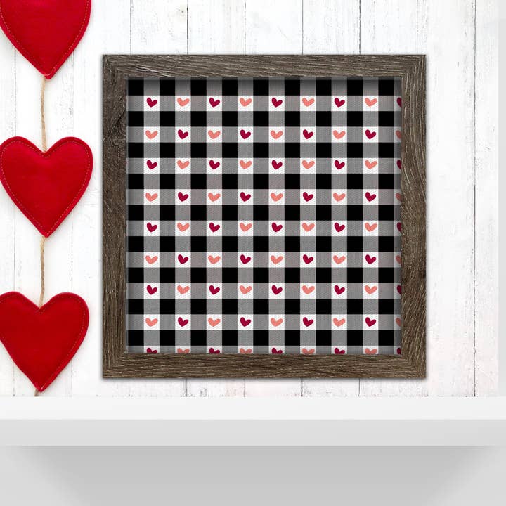 ZA Handmade Wholesale - Wholesale Sign - February 14th print Valentine's Day decoration sign farmhouse decoration1