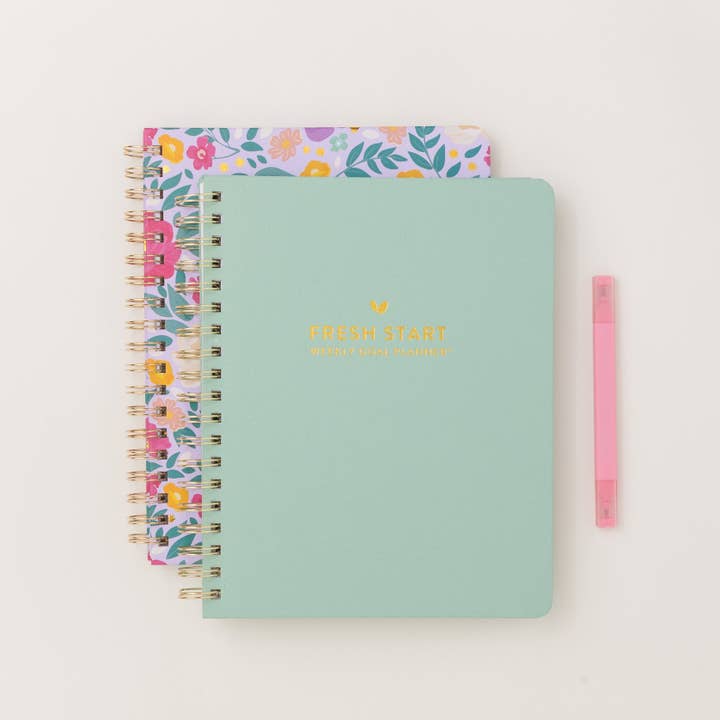 The Daily Grace Co - Wholesale Planner - Fresh Start Weekly Goal Planner | Aloe