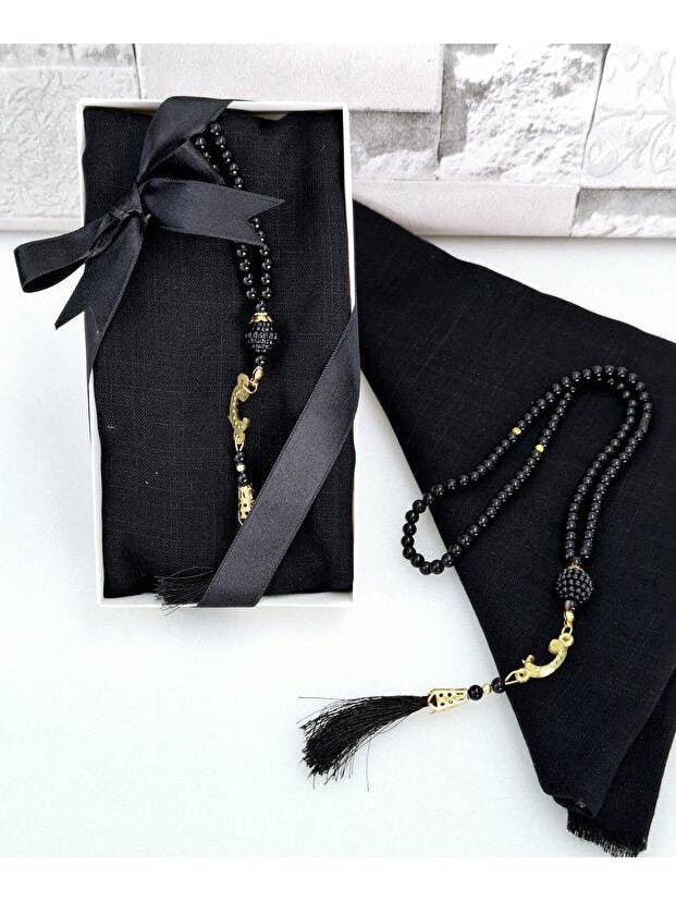 Elegant huvudduk & radband presentset - Förpackat för wholesale av Aladdin